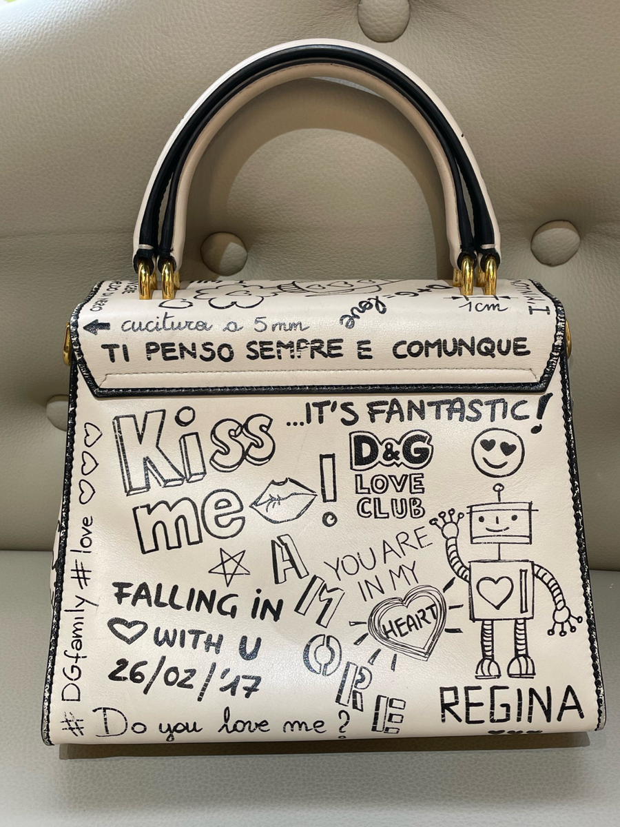 Dolce & Gabbana Runway Graffiti Bag | eBay
