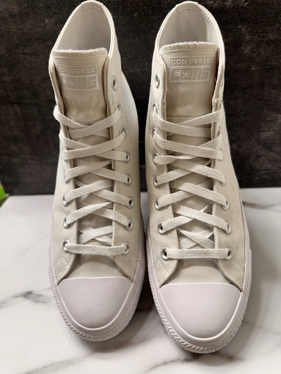Converse Chuck Taylor All Star Pro High Triple White for Sale