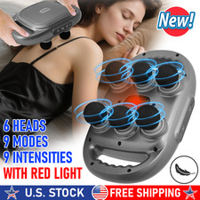 NEW Massage Gun Deep Tissue 6 Head 9 Modes Massager with LED Screen Muscle Relax