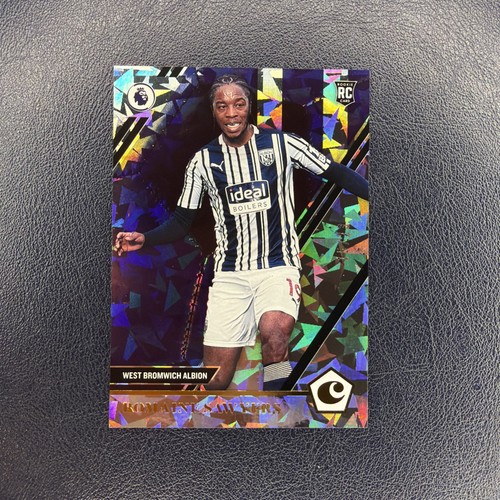 2020-21 Panini Chronicles Soccer Romaine Sawyers Cracked Ice /23 Rookie #22