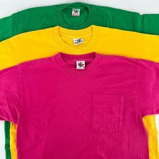 90s Blank solid tshirts 1990s vintage bundle of 3