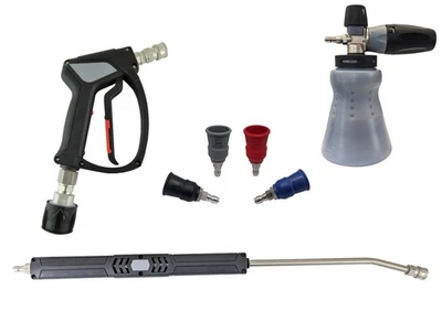 MTM HYDRO ITALY Stainless MTM SGS35 Cleaning Kit To Fit Nilfisk PF22.3 900mm Lance 4 Q/R Nozzle