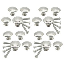  25 Pcs Maniglie Per Sportelli Cucina Pomelli Cassetti Acciaio Inossidabile