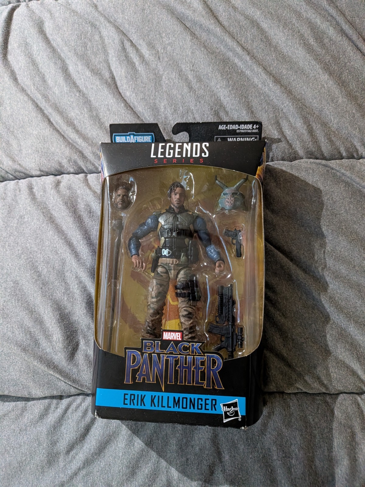 Marvel Legends ERIK KILLMONGER Black Panther Series 2 Figure BAF M'BAKU Hasbro
