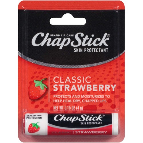 Chapstick Balsamo Labbra - Fragola Classica Confezione da 3 - Foto 2 di 4