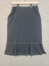 Max Studio Black Skirt Sz M made in USA VINTAGE