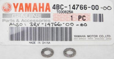 #ad QTY 18 Yamaha Genuine Y Zinger PW50M1 Exhaust Washer Protector 3RV 14766 00 $24.99