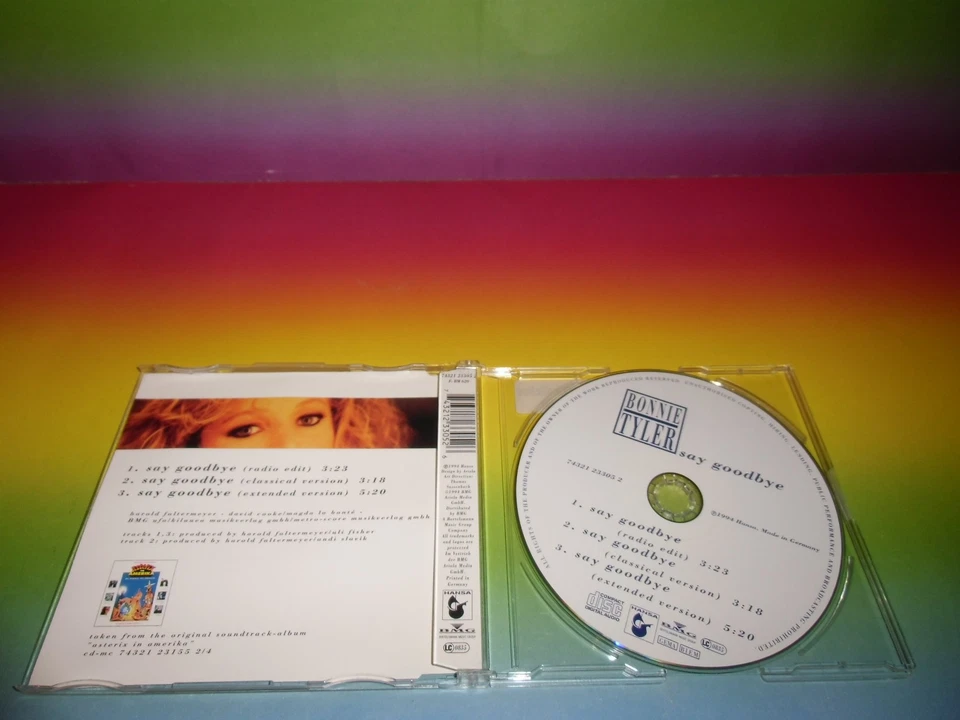 Bonnie Tyler - Say Goodbye - ASTERIX *TOP ITALO*DISCO*POP*MAXI-CD-MINT-NEUWERTIG - Bild 2 von 3