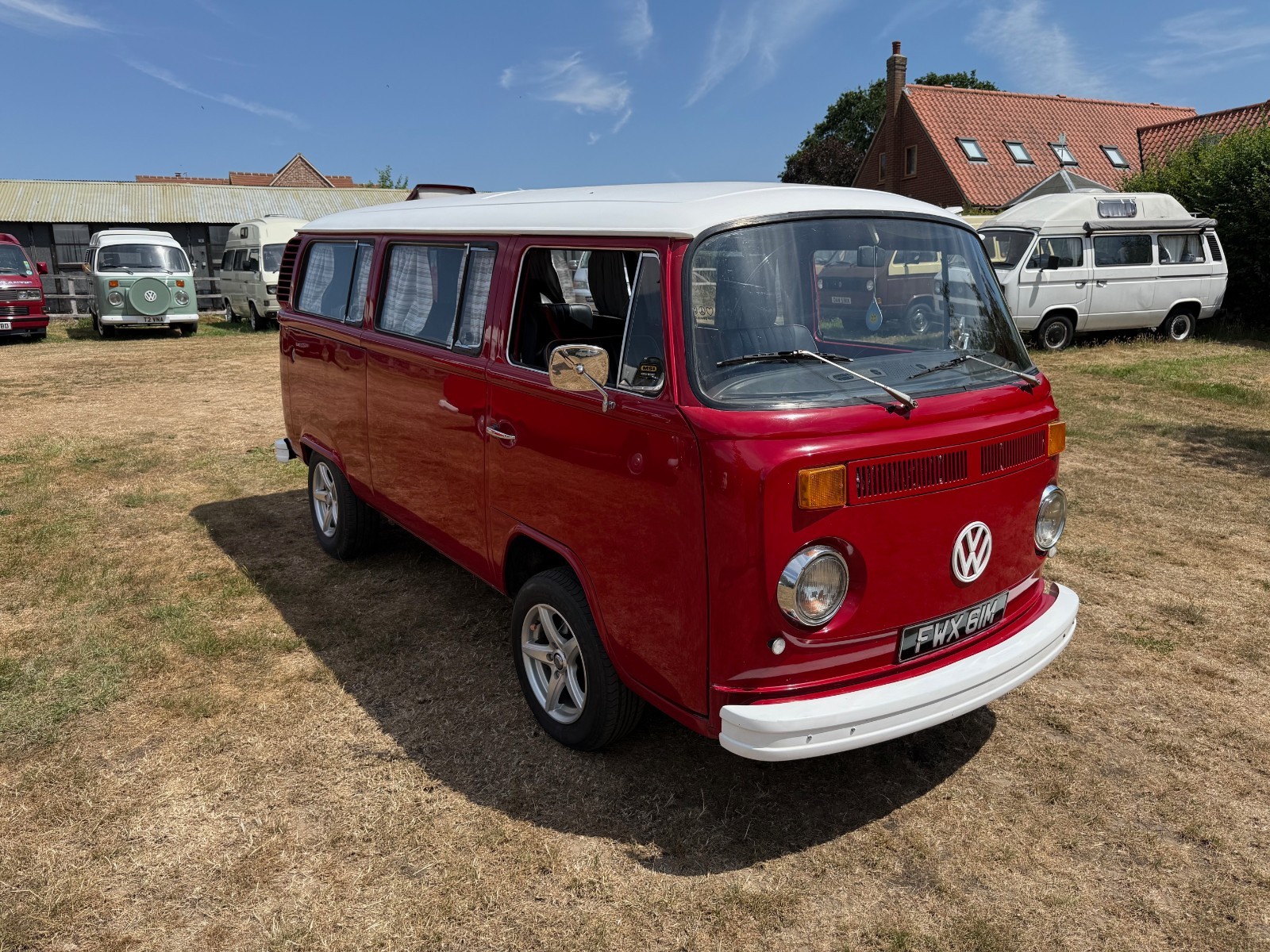 1974 VW T2 Camper Bay Window South African Import Very Solid