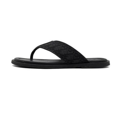 Dior Oblique Jacquard Black Alias Herren Sandalen Pantolette Hausschuhe 160539124 [U]