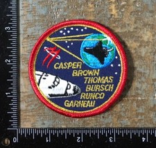 NASA STS-77 Space Shuttle Endeavour Mission Astronaut Crew Iron-On Patch