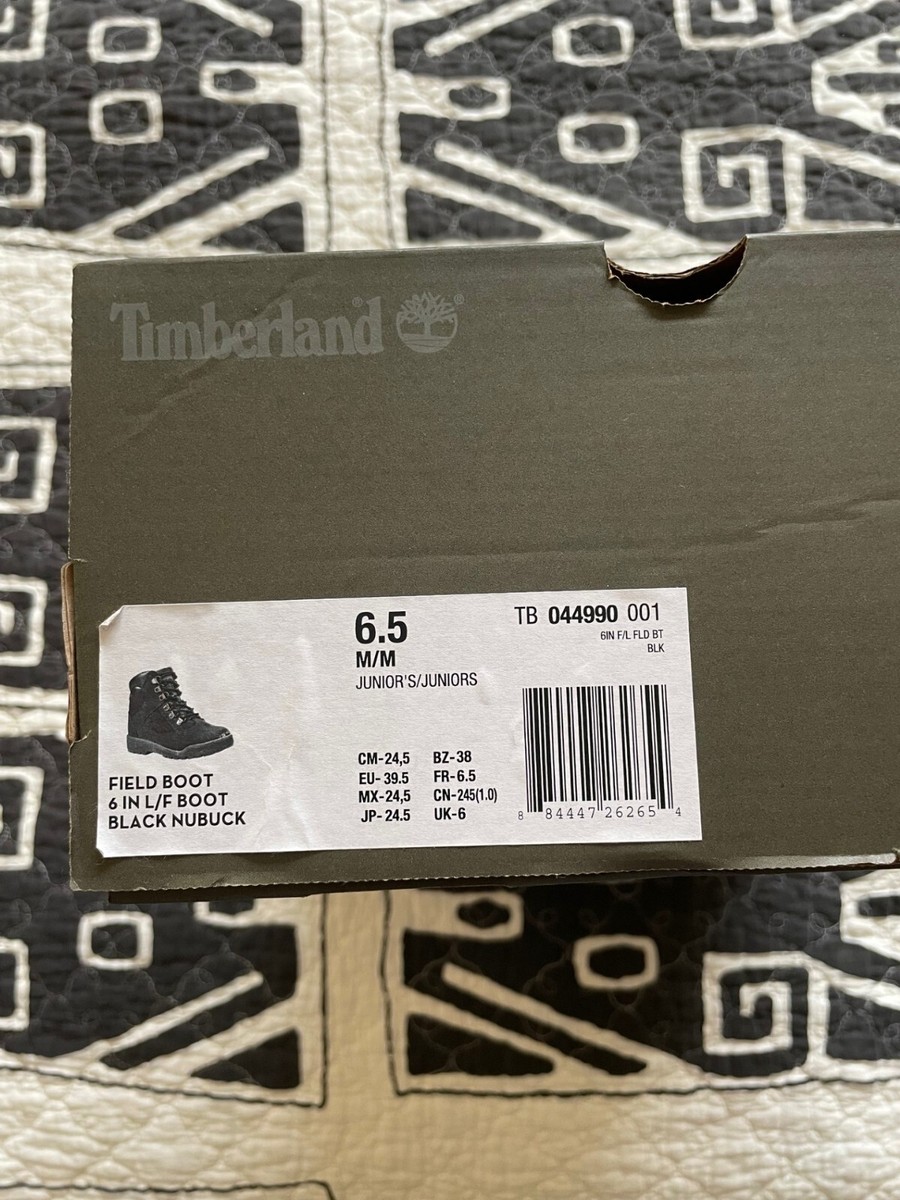 qw様オーダー Timberland field boot 6 in nubuck size 6.5 junior | eBay