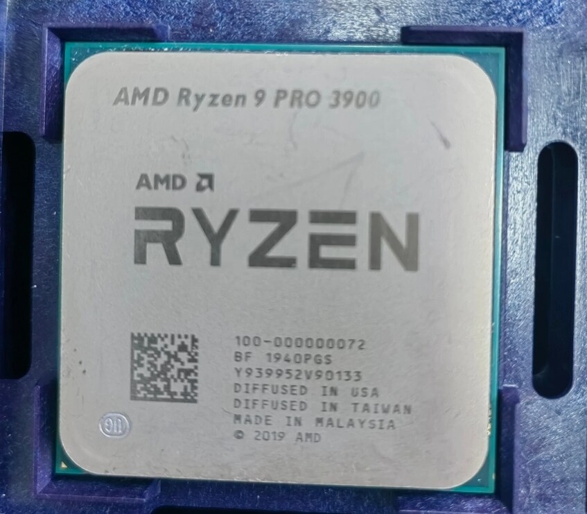 AMD Ryzen 9 PRO 3900 Desktop CPU Processor Socket AM4 R9 12 cores