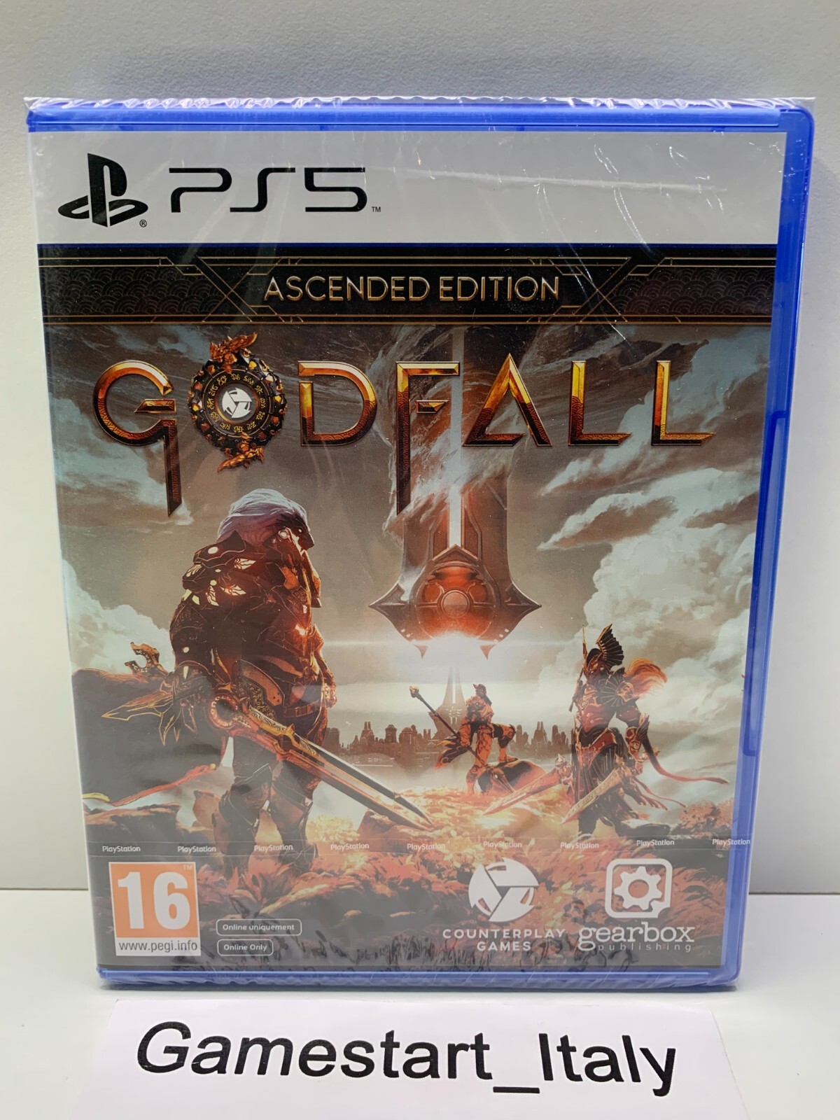 GODFALL ASCENDED EDITION - SONY PS5 - NUOVO SIGILLATO PAL VERSION NEW SEALED