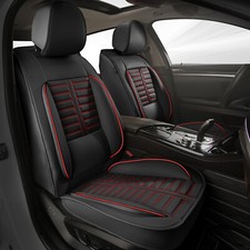 Luxury Faux Leather Front Rear Seat Cover Cushion For Nissan Rogue 2010-2023