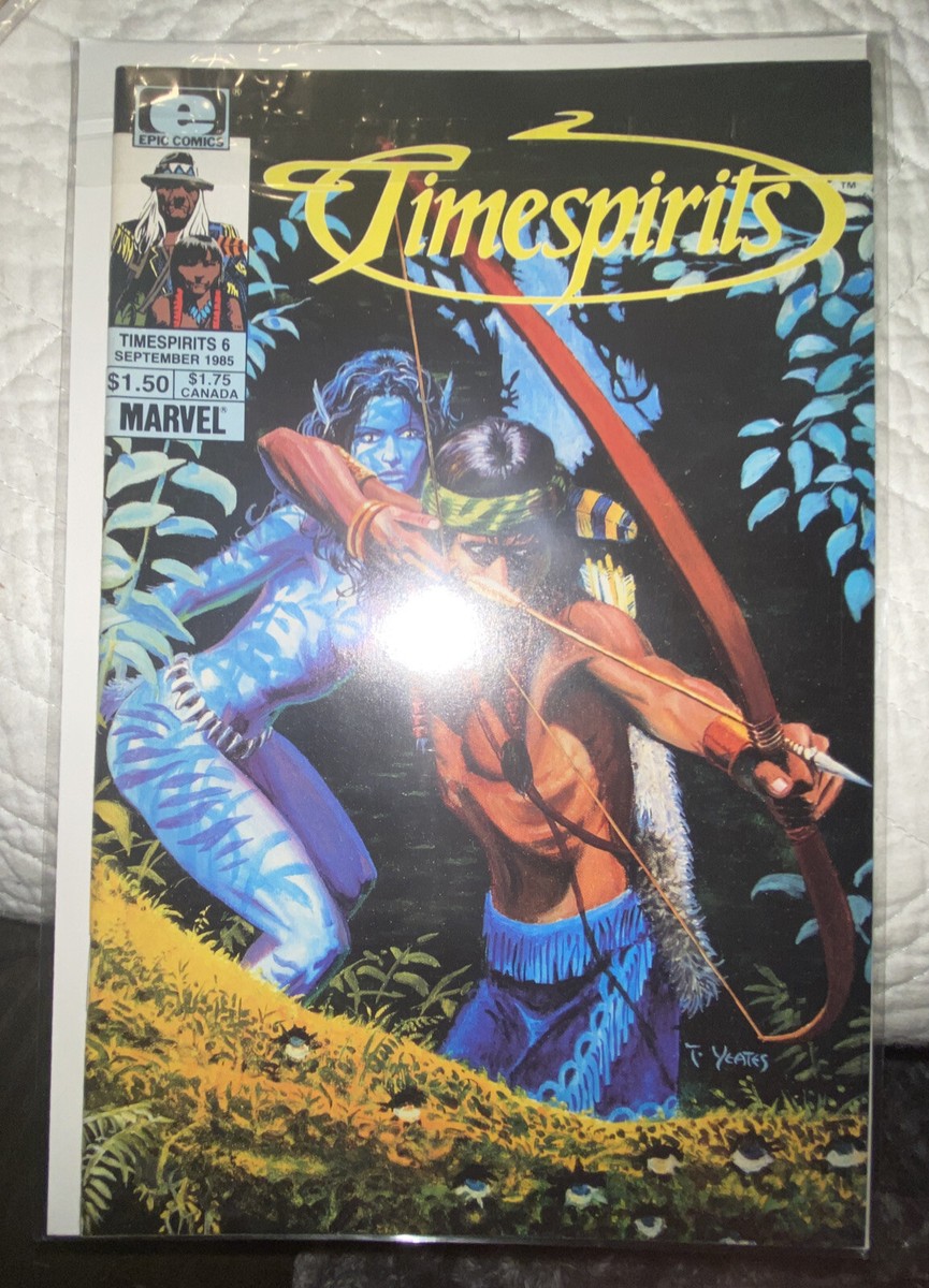 1984 Epic/Marvel Comics - TImespirits #6 (MINT CONDITION/NEW)Blue