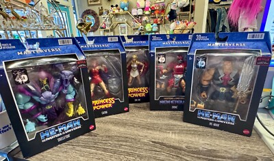 2022 Mattel  MOTU Princess of Power She-Ra Catra Skeletor He-Man Zodiac Set of 5
