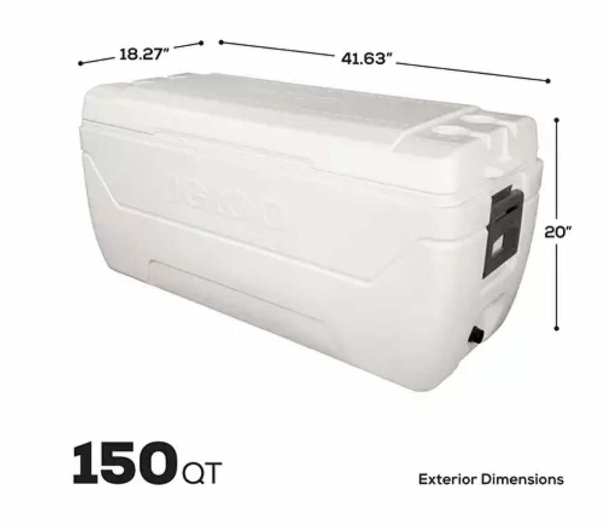 igloo max cooler 150 qt