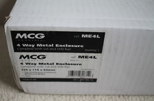MCG 4 Way Module Metal Clad Enclosure ME4L 225 x 115 x 62mm - New