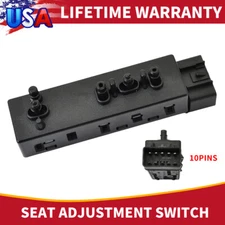 Driver Left Power Seat Control Switch For 10-18 Chevrolet Equinox Malibu Terrain