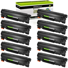 10PK CRG125 Toner Compatible with Canon ImageClass LBP6000 LBP6030w MF3010 6020B