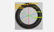 10pc  Speaker Foam Edge Speaker Surround Home Audio Repair common Parts 8"inch