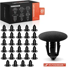 A-Premium 30Pcs Nylon Trim Panel & Trunk Linining Retainer for BMW E32 E36 E39