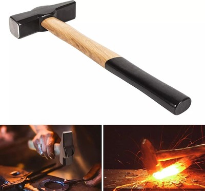 0000811-1000 Blacksmith Hammer Knife Making Bladesmith Anvil Forge Tongs Tool