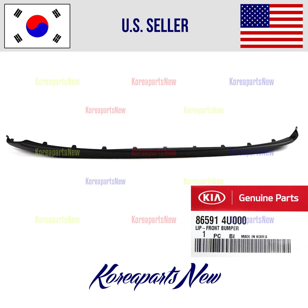 Front Bumper Lower Spoiler Chin Lip Splitter ⭐OEM⭐ Kia Optima 