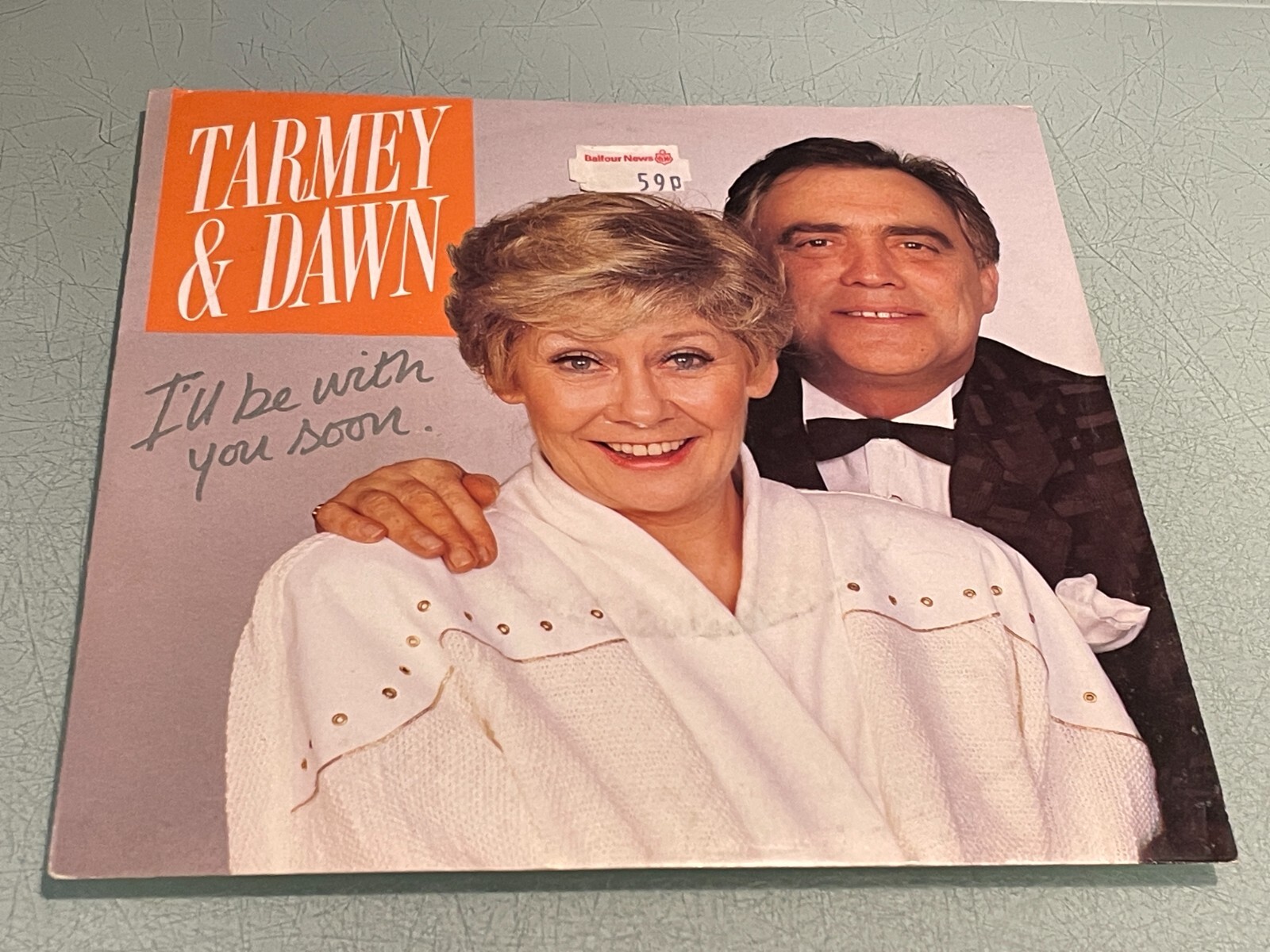 Bill Tarmey & Liz Dawn - I'll Be With You Soon - Vinyl Record 7"" Single - 1989