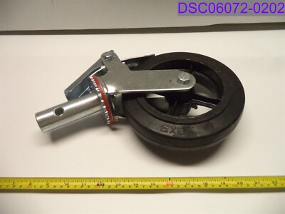 Qty = 3: RWM Locking Stem Scaffold Casters Roller Bearing P/N B004071SR8