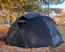 Helinox Nano Dome 4.0 Tent Black Camping Freestanding Tent for 6-8 Person