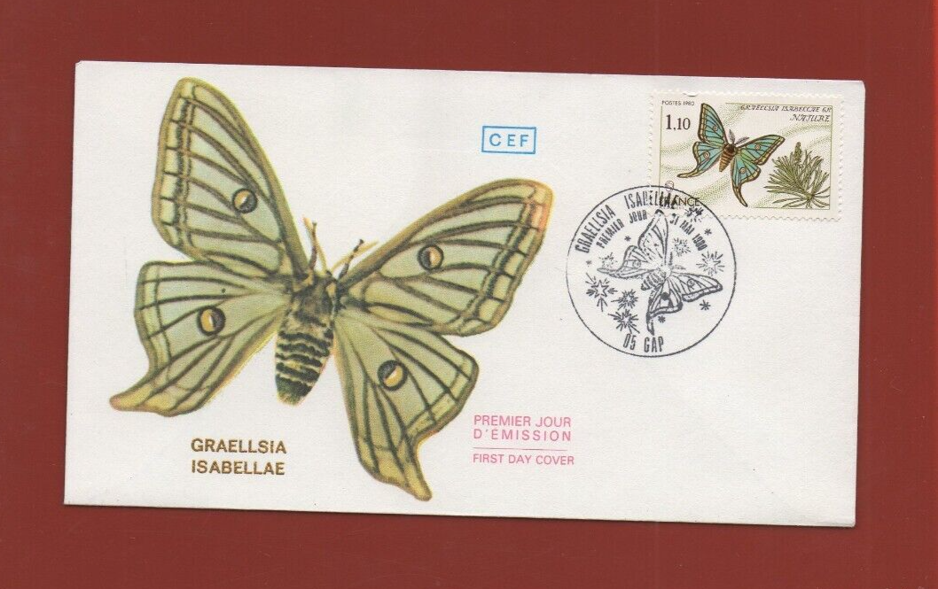 FDC 1980 - Mariposa Graellsia Isabellae --- (Ref. 4446) | eBay