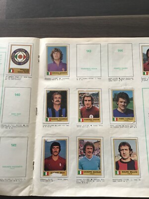 Album Panini Euro Football 1976-77 + 183 Stickers - Vintage Occasion