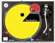 Technics Pac-man - DJ slipmat for LP turntable record player 