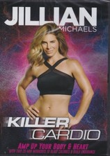 Brand New DVD Jillian Michaels Killer Cardio Amp Up Your Body & Heart 