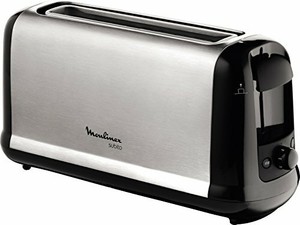 MOULINEX Subito inox Grille pain 1 longue fente toaster Thermostat 7...