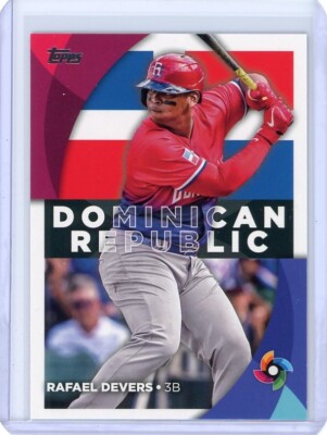 2023 Topps Rafael Devers World Baseball Classic Insert - Dominican