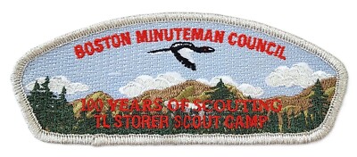 Boston Minuteman Council (MA) SA-59 TL Storer Scout Camp BSA100 CSP  BSA