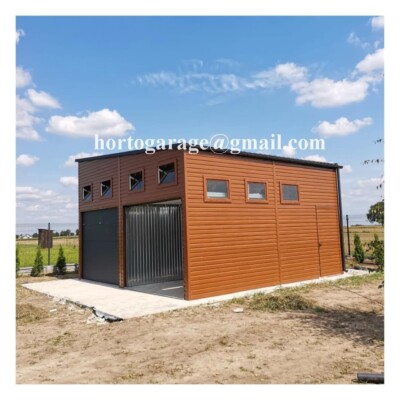 7x7 Halle Garage Hobbyraum Gartenbox Deutsche Statik Blechgarage Gartenhaus