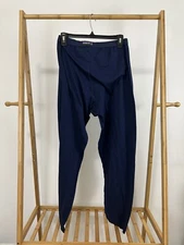 VTG Patagonia Capilene Base Layer Pants Blue Bottoms Hiking Camping Size XL USA