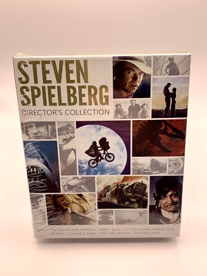 Steven Spielberg Director's Collection Blu-ray E.T. JAWS *FACTORY SEALED*