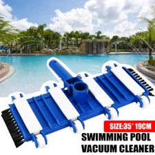 Swimming Pool Vacuum Head With Brush PVC 14 Inch Pool Vacuum Cleaner Head