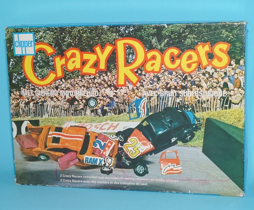 SSP SMASH-UP DERBY CRAZY RACERS PICK-UP & VW BEETLE COMPLETE EURO BOX SET 197... - Picture 3 of 18