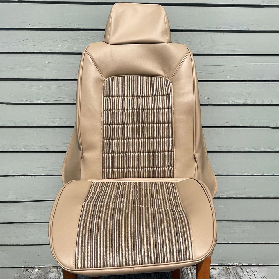 1st Gen Toyota Pickup Non-Reclining Seat Front Upholstery Kit (1979-1982) - Image 2 of 2