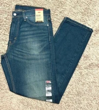 Levi's 513 Slim Straight Blue Jeans W/ Stretch Men's Sizes RT$69.5 NWT 0200