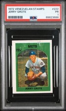 VENEZUELAN PSA 1 PR JERRY GROTE 1972 VENEZUELA STAMP #222 VINTAGE TPHLC-655-PTR