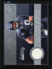 MATT HESSELBECK 2008 UPPER DECK GAME USED WORN JERSEY UD GAME JERSEY AD8019