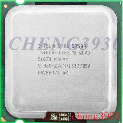 Intel Core Quad Q9500 SLGZ LGA 775 CPU
