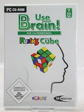 PC CD DVD use your Brain! der Zauberwürfel Rubiks Cube NEU